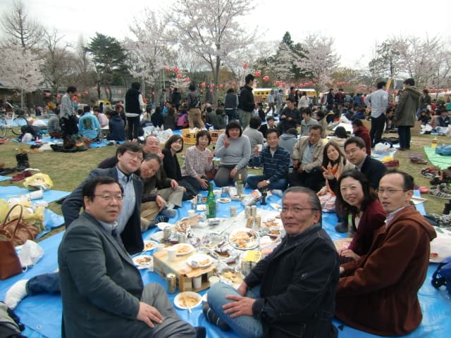 総会とお花見_2013
