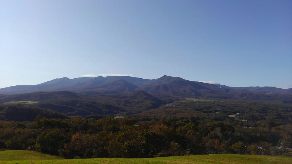 秋の蔵王山