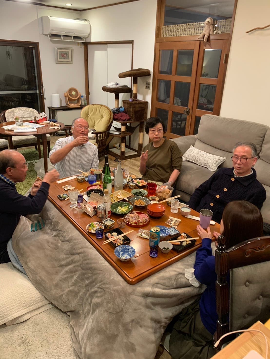 1/17 たかこの部屋&杉山家で語る会新年会を開催しました!